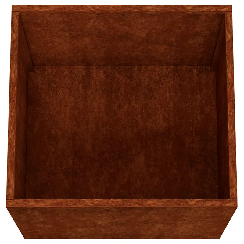 Planters 2 pcs 32x30x29 cm Corten Steel