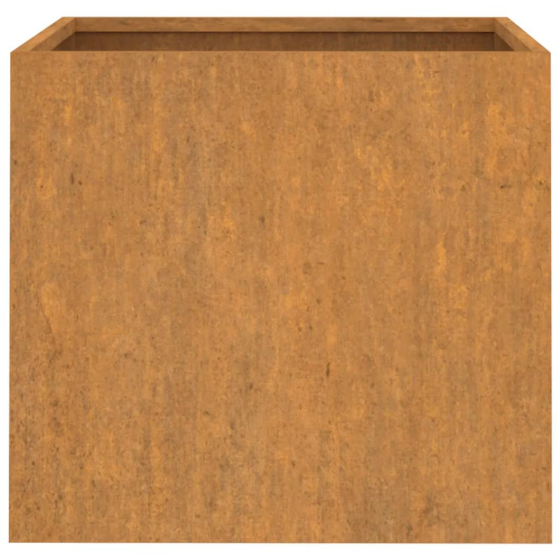 vidaXL Planter 42x40x39 cm Corten Steel