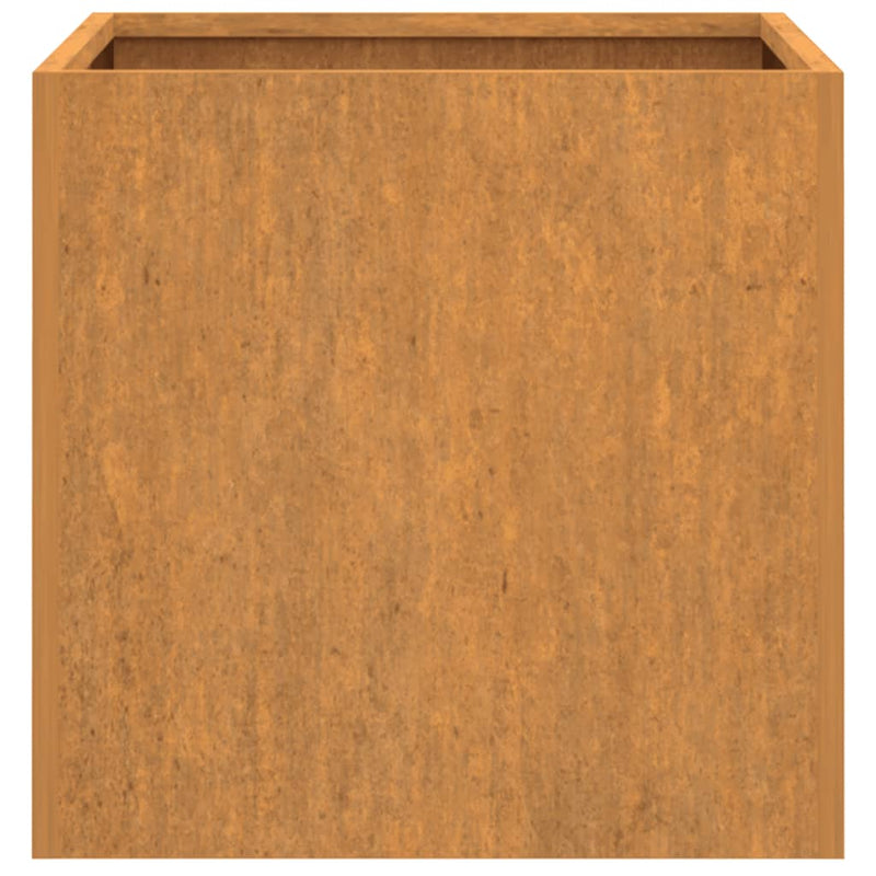 vidaXL Planter 42x40x39 cm Corten Steel