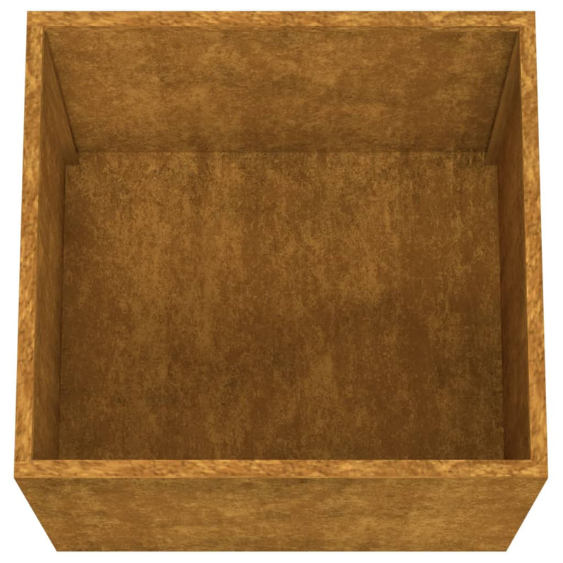 vidaXL Planter 49x47x46 cm Corten Steel