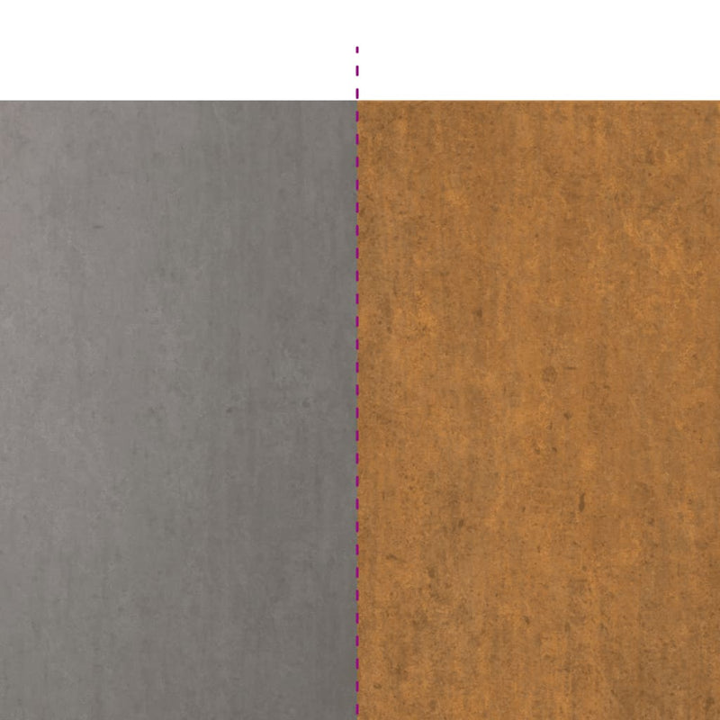 vidaXL Lawn Edgings 10 pcs 10x103 cm Flexible Corten steel