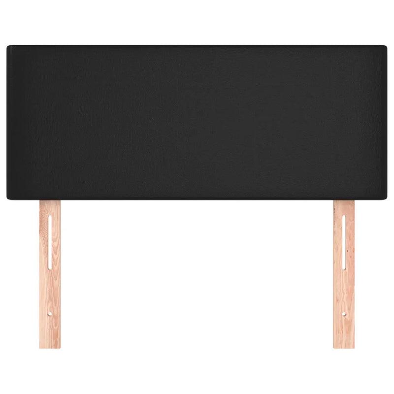 Headboard Black 100 cm Faux Leather