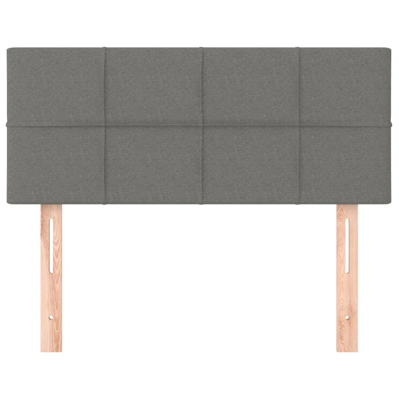 Headboard Dark Grey 100 cm Fabric