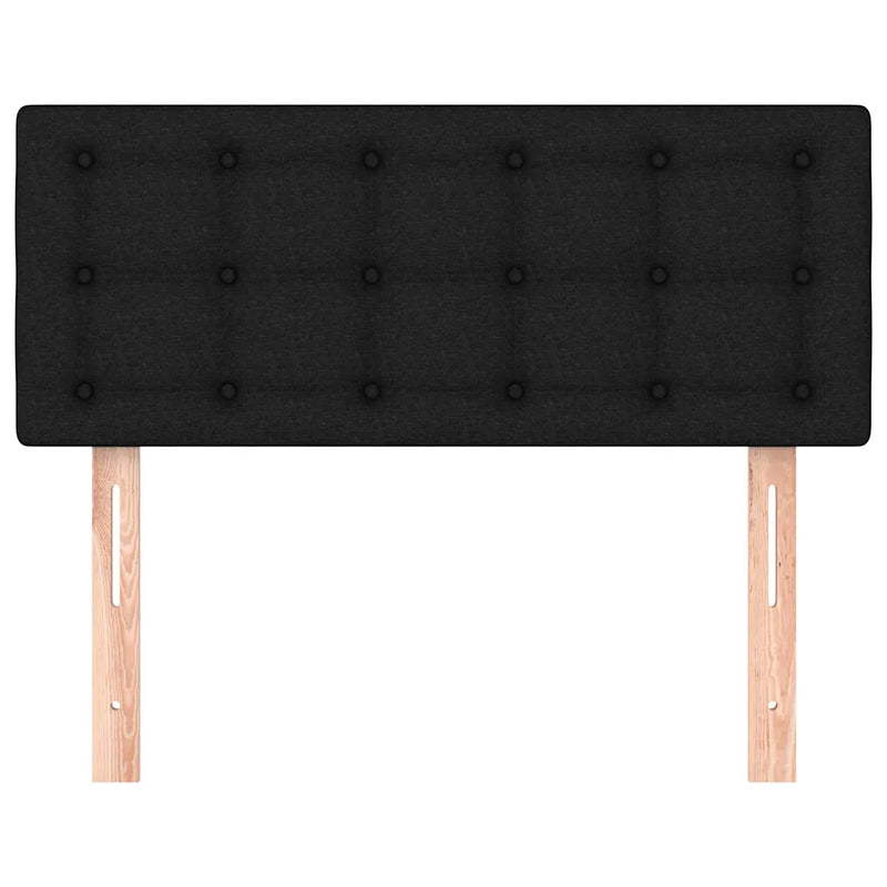 Headboard Black 100 cm Fabric