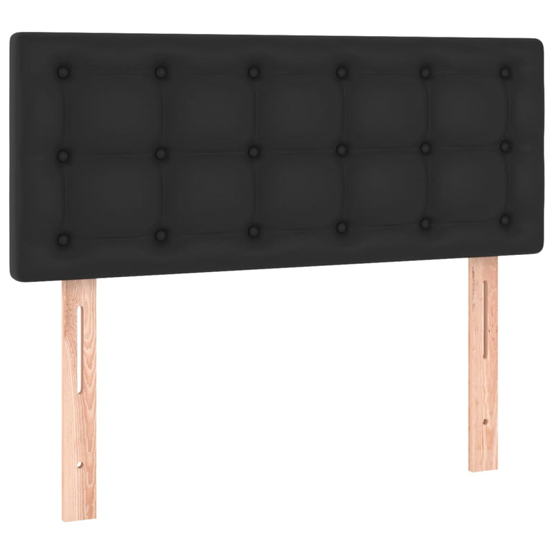 vidaXL Headboard Black 100 cm Faux Leather