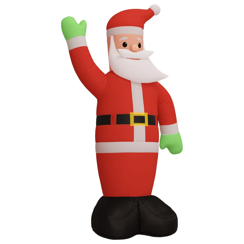 vidaXL Christmas Inflatable Santa Claus with LEDs 820 cm