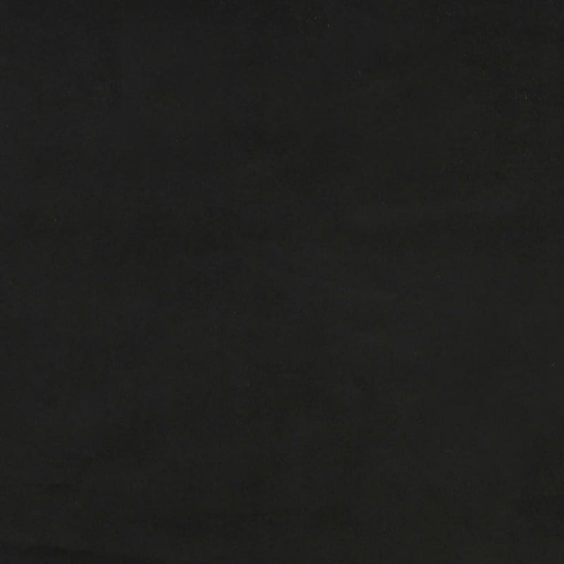 vidaXL Pocket Spring Bed Mattress Black 137x190x20 cm Velvet