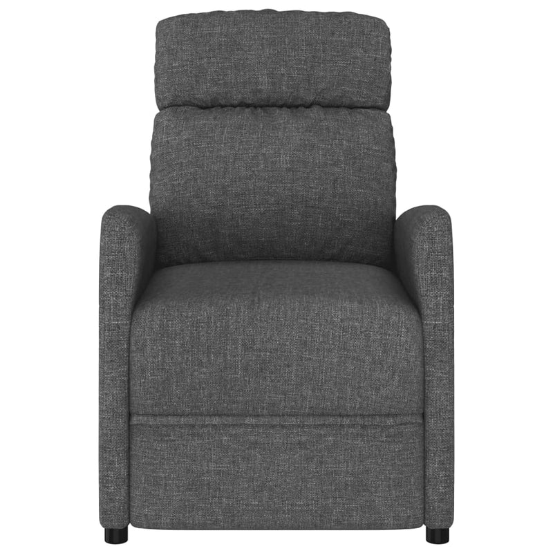 Massage Chair Dark Grey Fabric