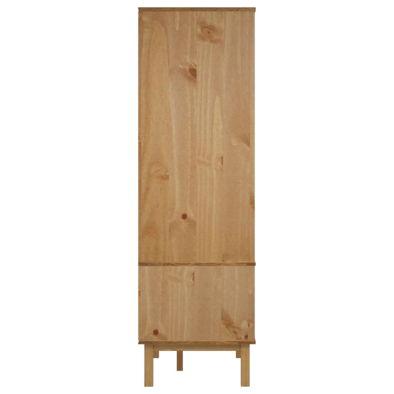 vidaXL Wardrobe OTTA 76.5x53x172 cm Solid Wood Pine
