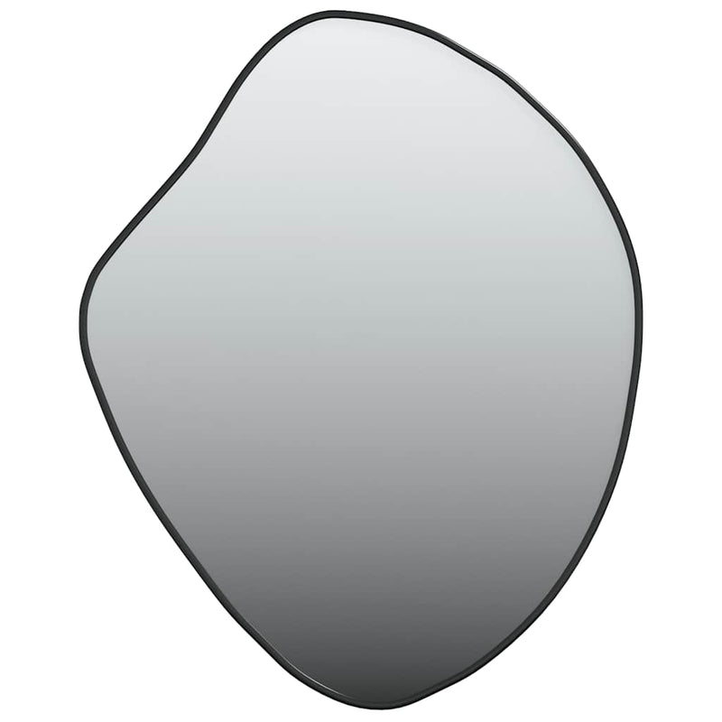 vidaXL Wall Mirror Black 60x50 cm