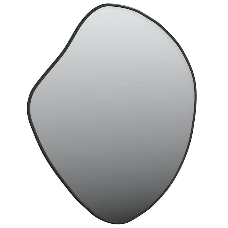 vidaXL Wall Mirror Black 60x50 cm