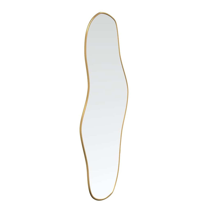 vidaXL Wall Mirror Gold 100x45 cm