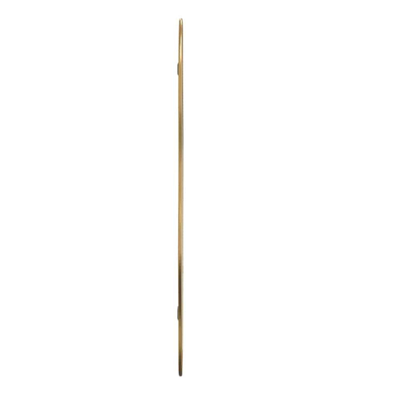 vidaXL Wall Mirror Gold 100x45 cm