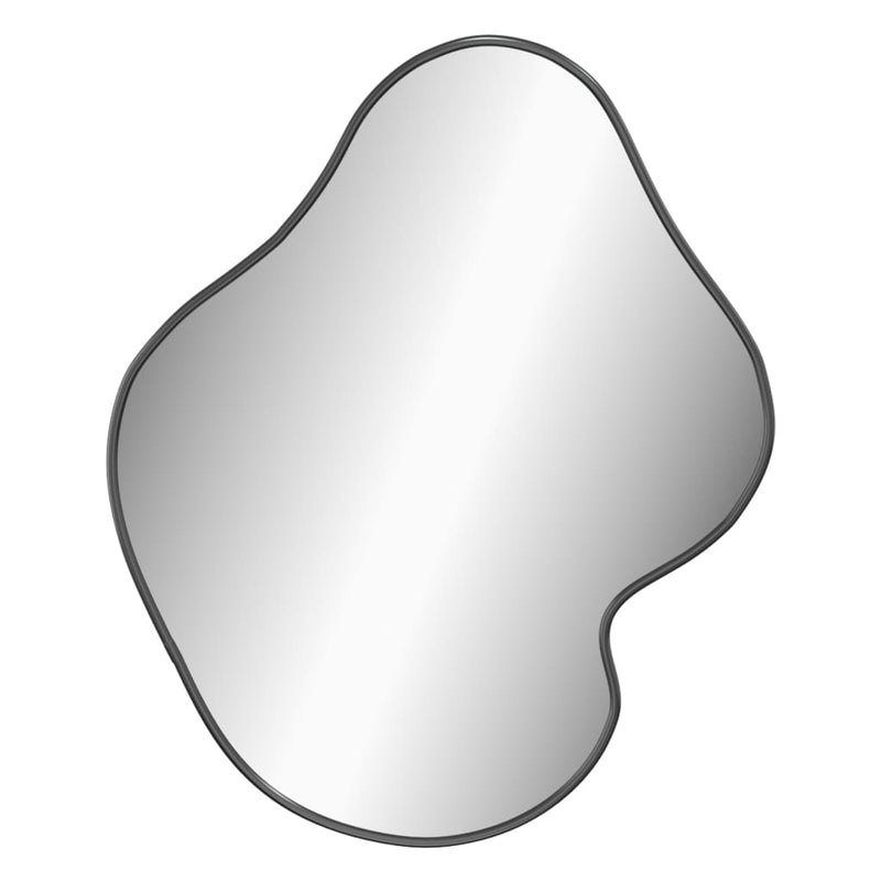 vidaXL Wall Mirror Black 60x50 cm