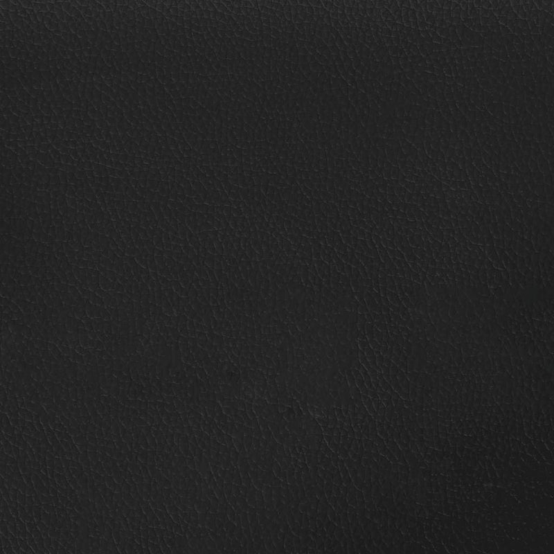 vidaXL Bed Frame without Mattress Black Queen Faux Leather