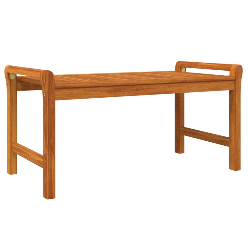 vidaXL 3 Piece Garden Lounge Set with Cushions Solid Wood Acacia