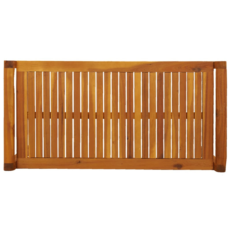 vidaXL 3 Piece Garden Lounge Set with Cushions Solid Wood Acacia