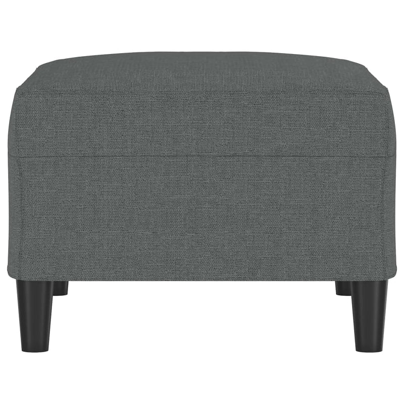 vidaXL Footstool Dark Grey 70x55x41 cm Fabric