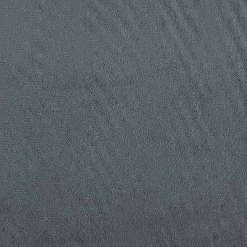 vidaXL Footstool Dark Grey 70x55x41 cm Velvet