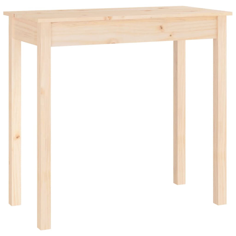 Console Table 80x40x75 cm Solid Wood Pine