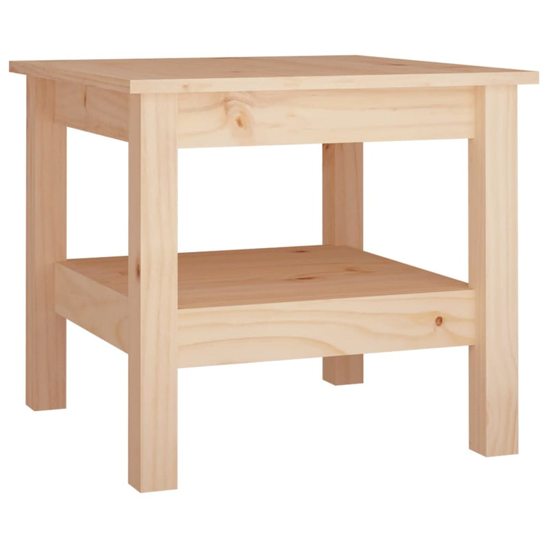 vidaXL Coffee Table 45x45x40 cm Solid Wood Pine
