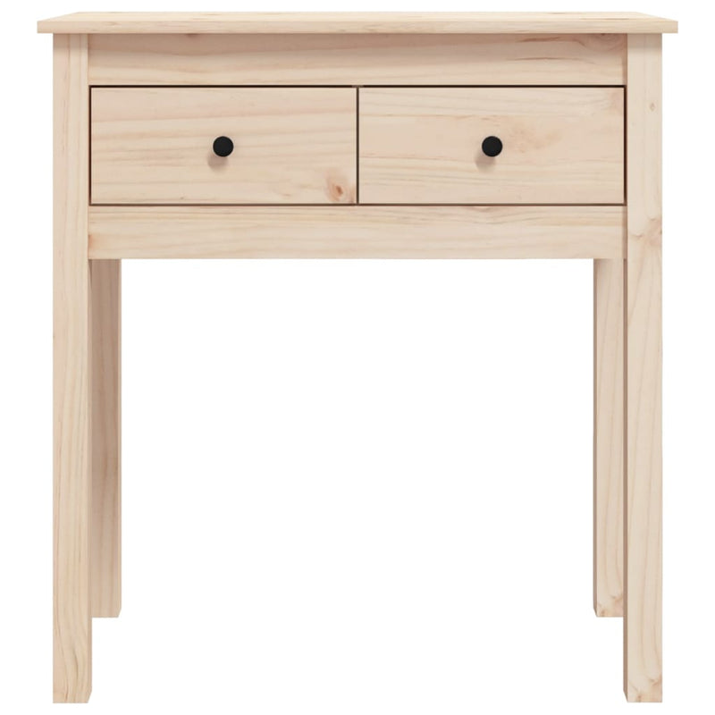 vidaXL Console Table 70x35x75 cm Solid Wood Pine