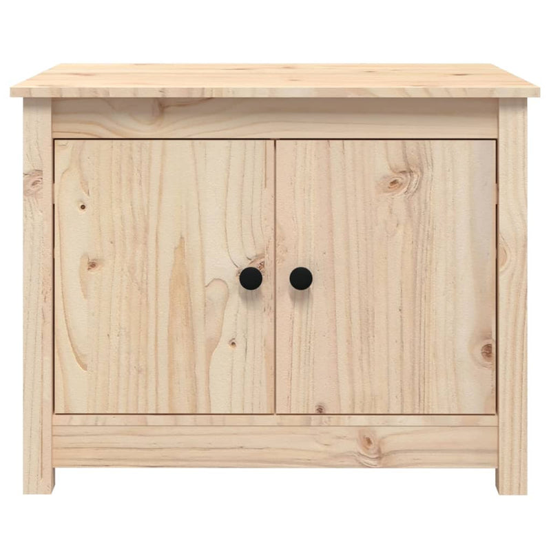 vidaXL Coffee Table 71x49x55 cm Solid Wood Pine