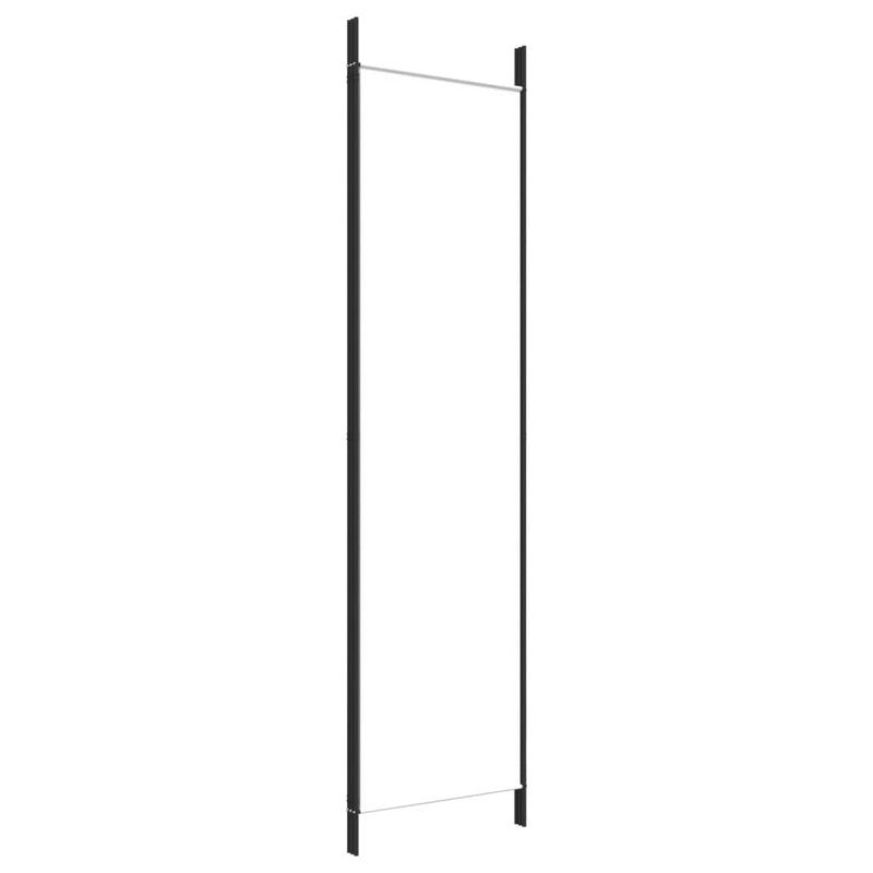 vidaXL 3-Panel Room Divider White 150x200 cm Fabric