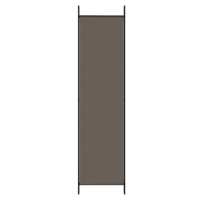 vidaXL 4-Panel Room Divider Anthracite 200x200 cm Fabric