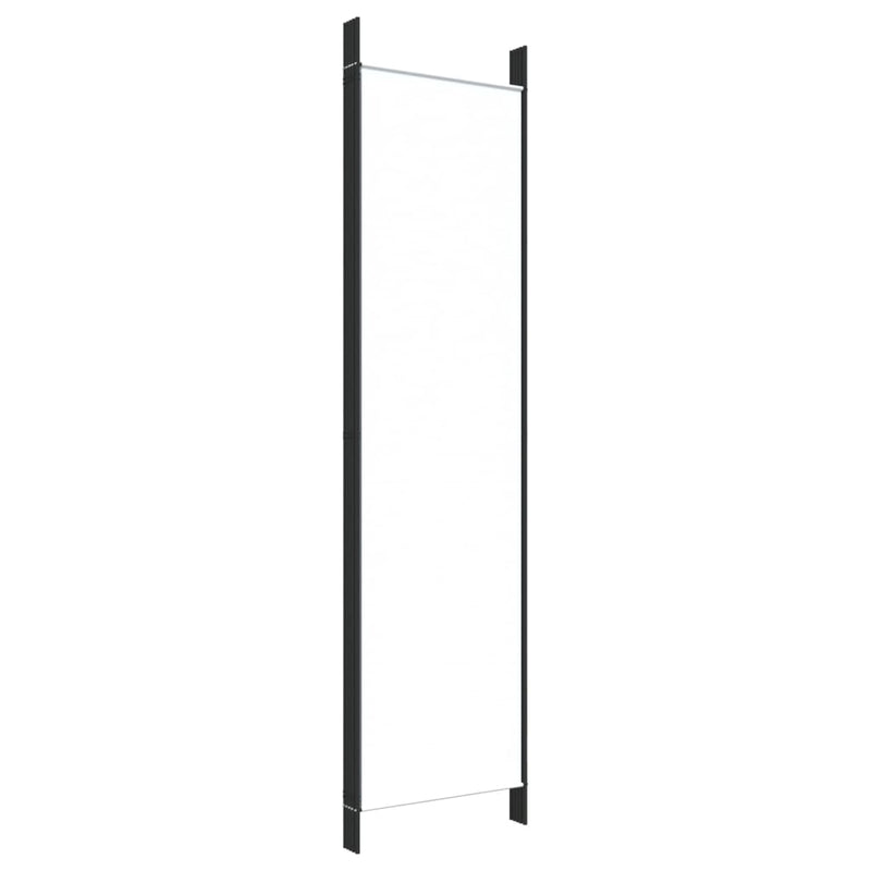 vidaXL 5-Panel Room Divider White 250x200 cm Fabric
