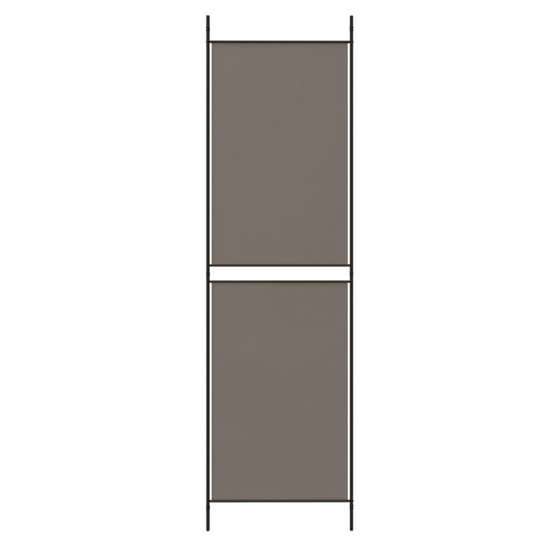 vidaXL 6-Panel Room Divider Anthracite 300x180 cm Fabric