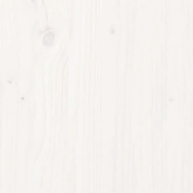 Bar Table White 60x60x110 cm Solid Wood Pine