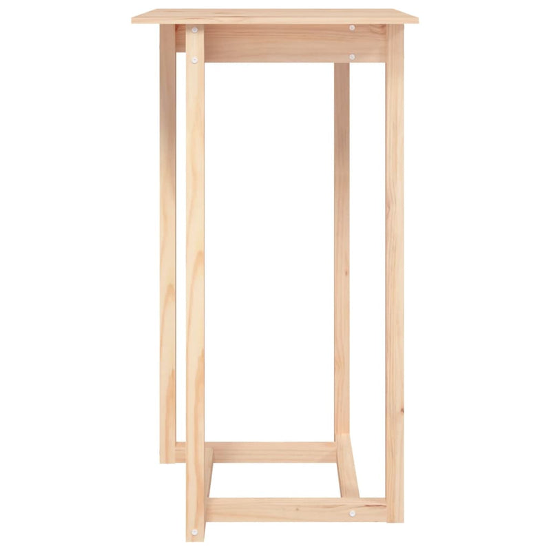 vidaXL 3 Piece Bar Set Solid Wood Pine