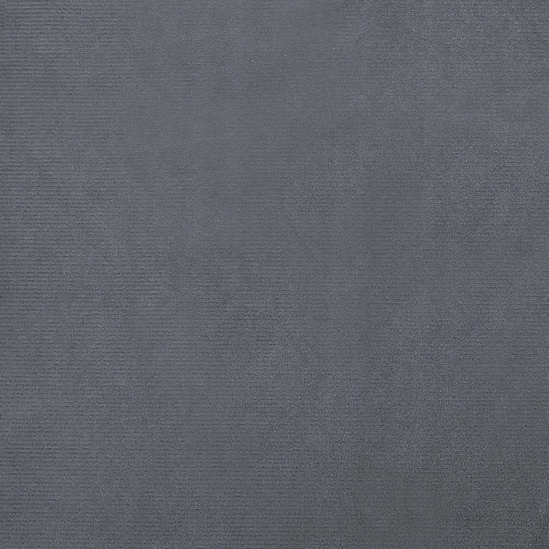 Dog Bed Dark Grey 80x45x30 cm Velvet