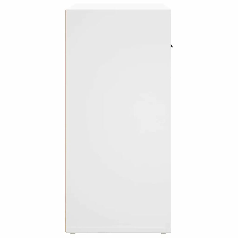 Sideboard White 80x33x70 cm Engineered Wood