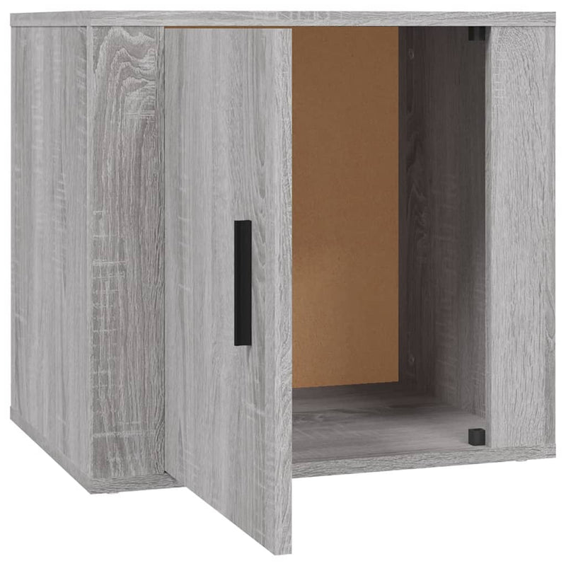 vidaXL Bedside Cabinets 2 pcs Grey Sonoma 50x39x47 cm