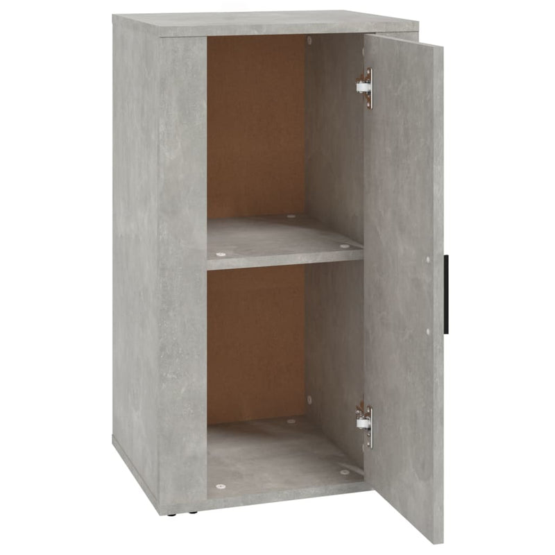 vidaXL Sideboard Concrete Grey 40x33x70 cm Engineered Wood