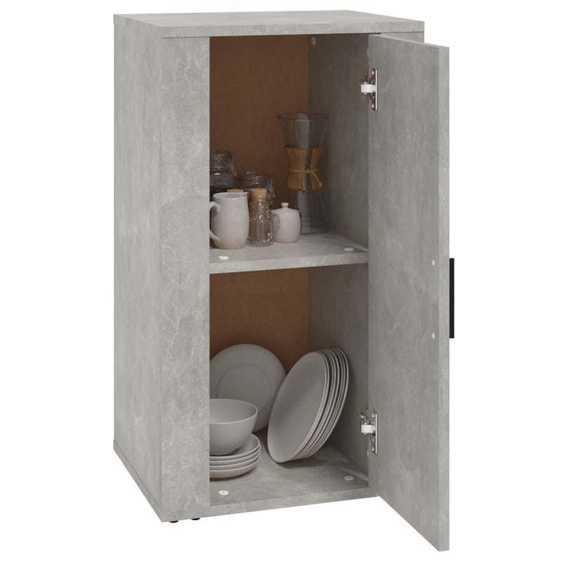 vidaXL Sideboard Concrete Grey 40x33x70 cm Engineered Wood