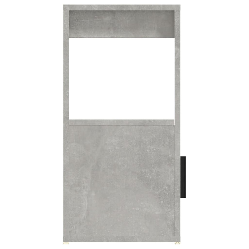 vidaXL Sideboard Concrete Grey 80x30x60 cm Engineered Wood