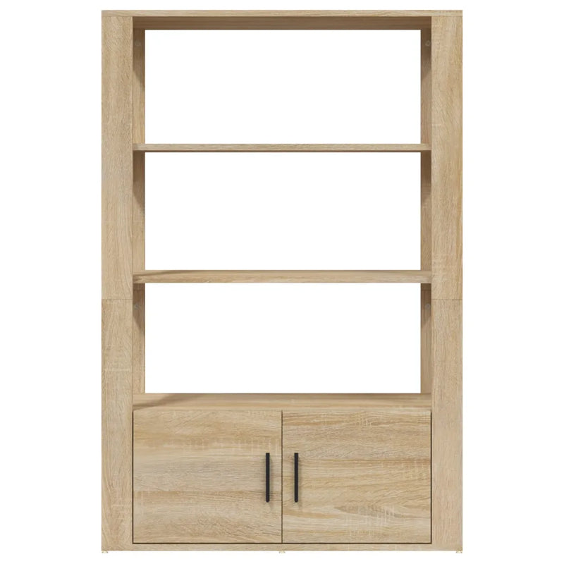 Sideboard Sonoma Oak 80x30x119.5 cm Engineered Wood