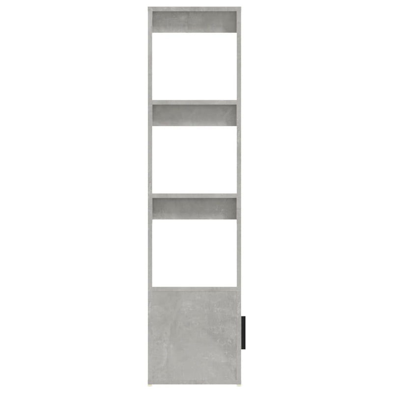 vidaXL Sideboard Concrete Grey 80x30x119.5 cm Engineered Wood