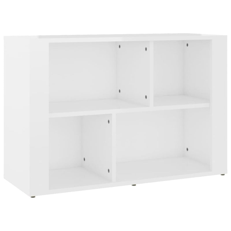 vidaXL Sideboard High Gloss White 80x30x54 cm Engineered Wood
