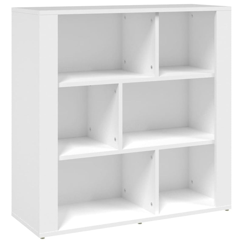 vidaXL Sideboard White 80x30x80 cm Engineered Wood