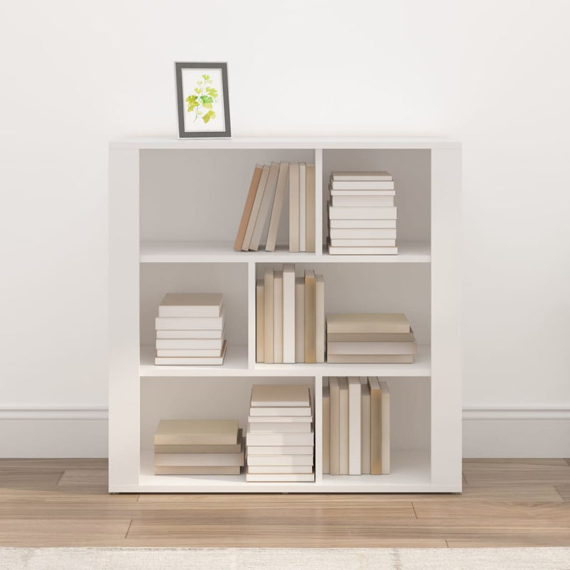 vidaXL Sideboard White 80x30x80 cm Engineered Wood