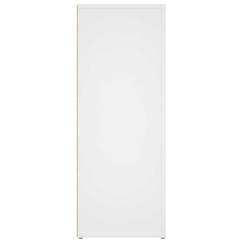 vidaXL Sideboard White 80x30x80 cm Engineered Wood