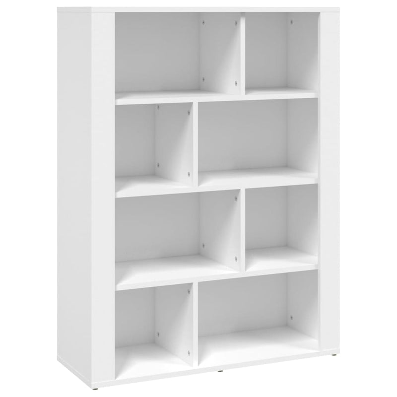 vidaXL Sideboard White 80x30x106 cm Engineered Wood
