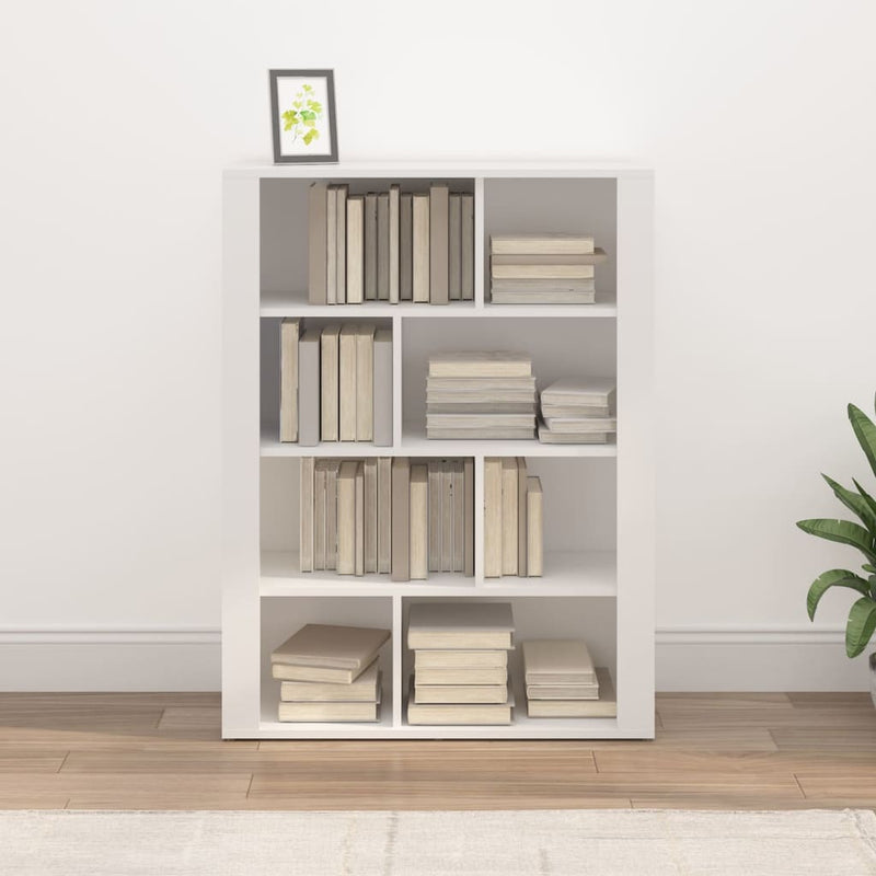 vidaXL Sideboard White 80x30x106 cm Engineered Wood
