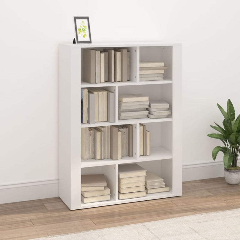 vidaXL Sideboard White 80x30x106 cm Engineered Wood