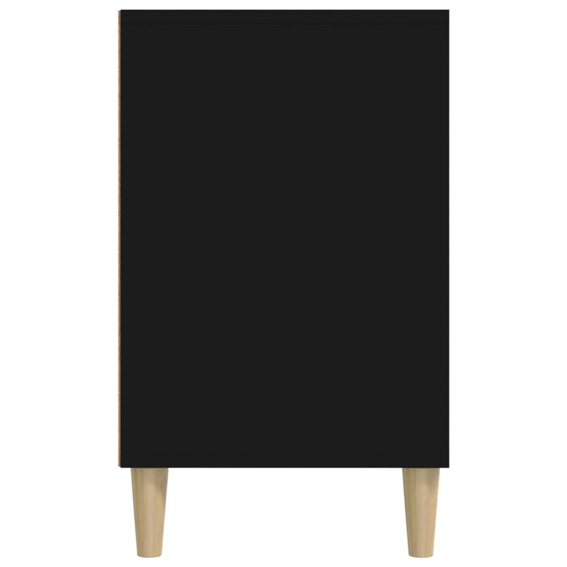 vidaXL Shoe Cabinet Black 102x36x60 cm Engineered Wood