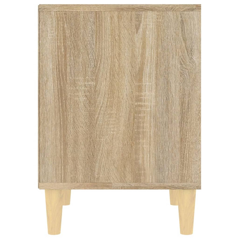 vidaXL Bedside Cabinets 2 pcs Sonoma Oak 40x35x50 cm